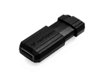 Verbatim Micro-clé USBPinStripe de 64 Go - noire - 4