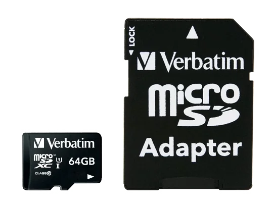 Verbatim Premium 64 Go MicroSDXC Classe 10