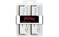 Kingston Technology FURY Beast 64 Go 5600 MT/s DDR5 CL40 DIMM (Kits de 2) White RGB XMP - 6