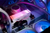 Kingston Technology FURY Beast 64 Go 5600 MT/s DDR5 CL40 DIMM (Kits de 2) White RGB XMP - 9