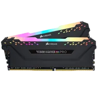 Kit Barrettes mémoire 32Go (2x16Go) DIMM DDR4 Corsair Vengeance Pro RGB  2666Mhz (Noir)