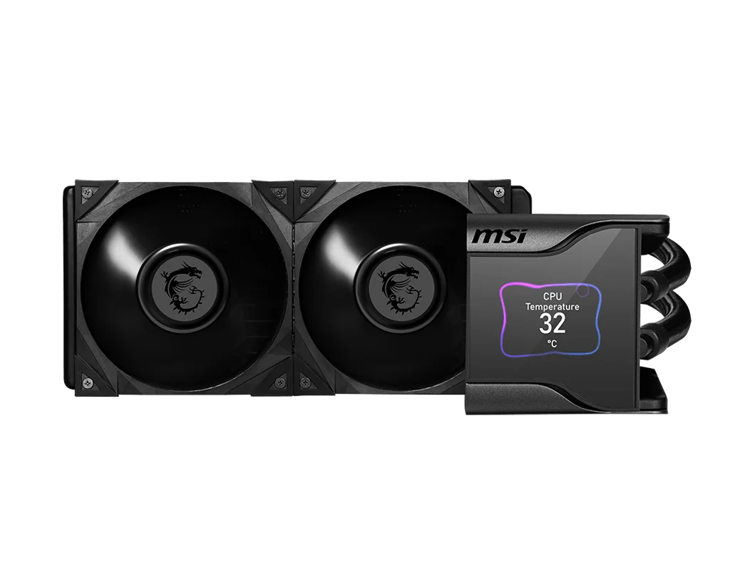 MSI MEG CORELIQUID S280 système de refroidissement d’ordinateur Processeur Refroidisseur de liquide tout-en-un Noir