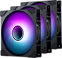 Lot de 3 Ventilateurs de boitier Phanteks M25 Gen2 RGB - 12cm (Noir) - 2