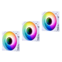 Lot de 3 Ventilateurs de boitier Phanteks M25 Gen2 RGB - 12cm (Blanc)