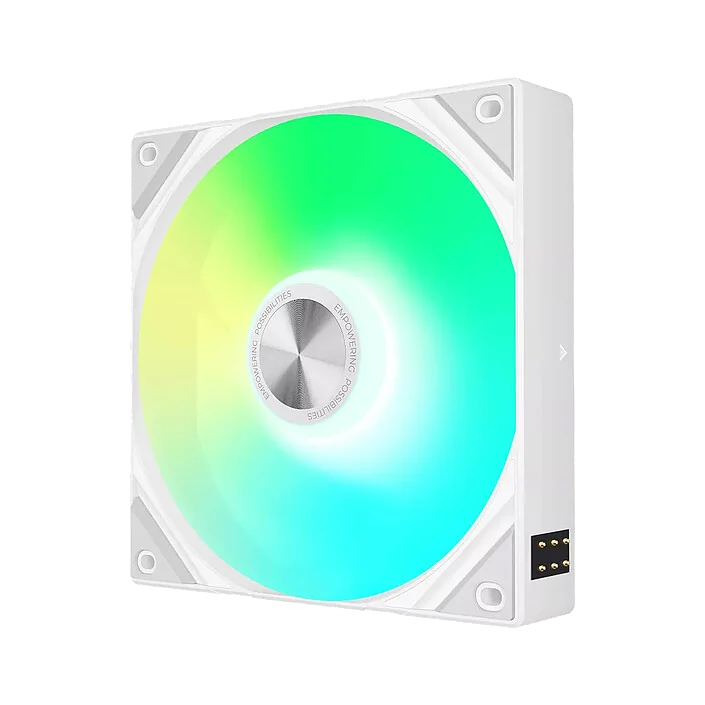 Lot de 3 Ventilateurs boitier Tryx Rota SL RGB - 12cm (Blanc)