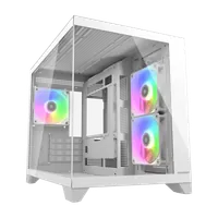 COUGAR CGR-2QA6W-RGB Mini Tower Blanc