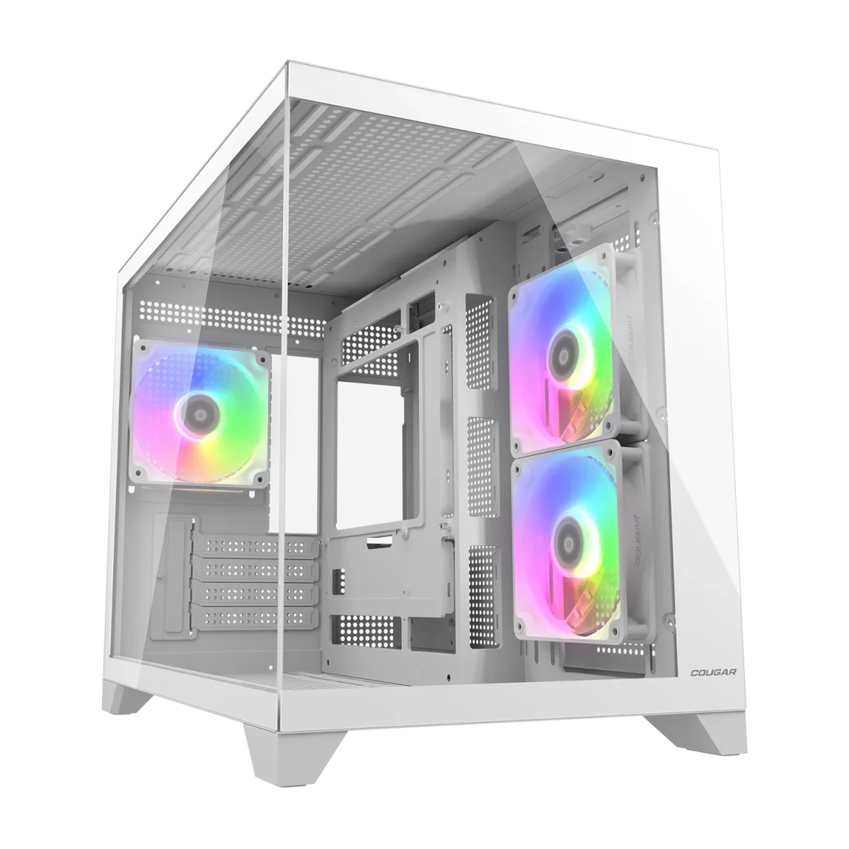 COUGAR CGR-2QA6W-RGB Mini Tower Blanc