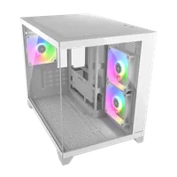 COUGAR CGR-2QA6W-RGB Mini Tower Blanc - 2