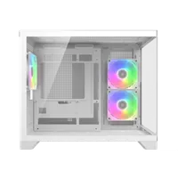 COUGAR CGR-2QA6W-RGB Mini Tower Blanc - 4