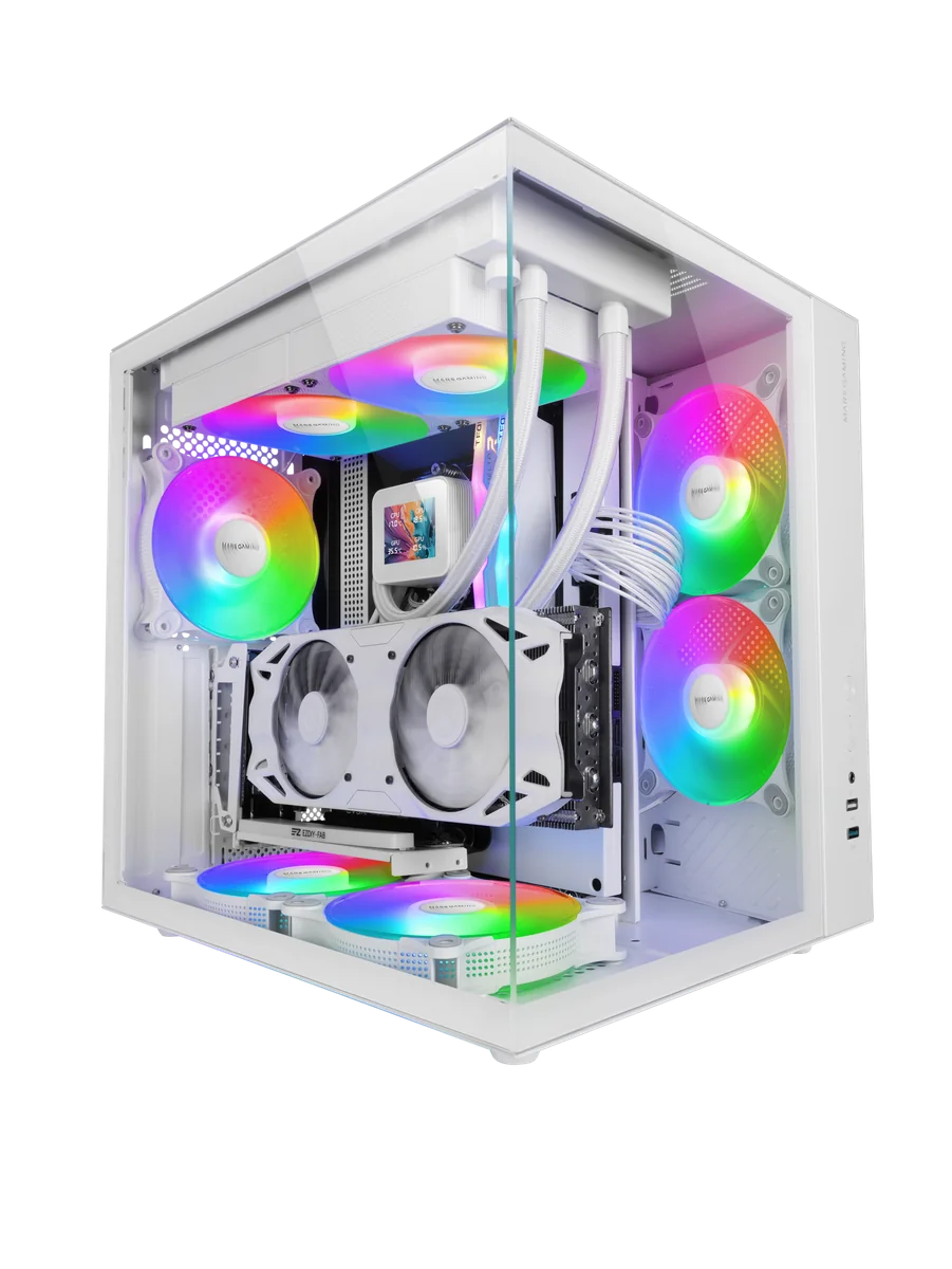 Mars Gaming MCV-ONEW Midi Tower Blanc