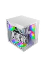 Mars Gaming MCV-ONEW Midi Tower Blanc - 2