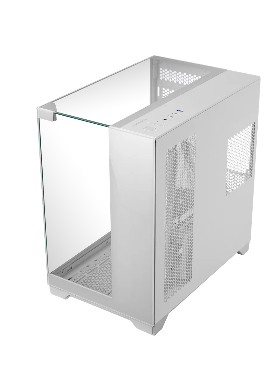 Mars Gaming MCVISIONW unité centrale Midi Tower Blanc