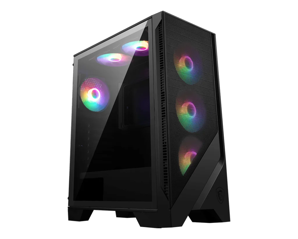 MSI MAG Forge 120A AIRFLOW Midi Tower Noir, Transparent