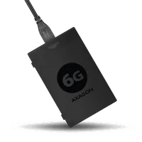 Axagon ADSA-1S6 Boîtier de disques de stockage Boîtier disque dur/SSD Noir 2.5" - 7