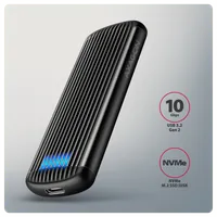 Axagon Enceinte ssd Gris, Noir M.2 - 2