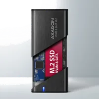 Axagon EEM2-SB2 Boîtier de disques de stockage Enceinte ssd Noir M.2 - 2