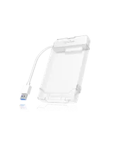 ICY BOX IB-AC703-U3 Boîtier disque dur/SSD Blanc 2.5" - 4