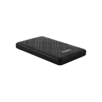 TooQ TQE-2500B Boîtier de disques de stockage Boîtier disque dur/SSD Noir 2.5"