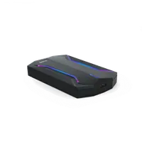 TooQ TQE-2599RGB Boîtier de disques de stockage Boîtier disque dur/SSD Noir 2.5" - 2