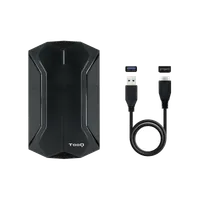 TooQ TQE-2599RGB Boîtier de disques de stockage Boîtier disque dur/SSD Noir 2.5" - 6