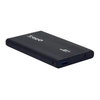 TooQ TQE-2524B Boîtier de disques de stockage Boîtier HDD Noir 2.5"