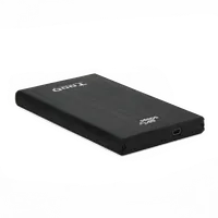 TooQ TQE-2522B Boîtier de disques de stockage Boîtier HDD Noir 2.5" - 2