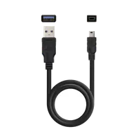 TooQ TQE-2522B Boîtier de disques de stockage Boîtier HDD Noir 2.5" - 5