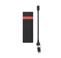 Verbatim 32261 Boîtier de disques de stockage Enceinte ssd Noir, Rouge M.2 Alimenté par port USB - 2
