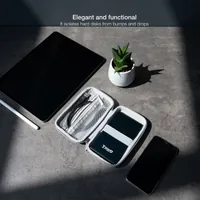 TooQ TQBC-E2503G Housse de disques de stockage Gris - 3