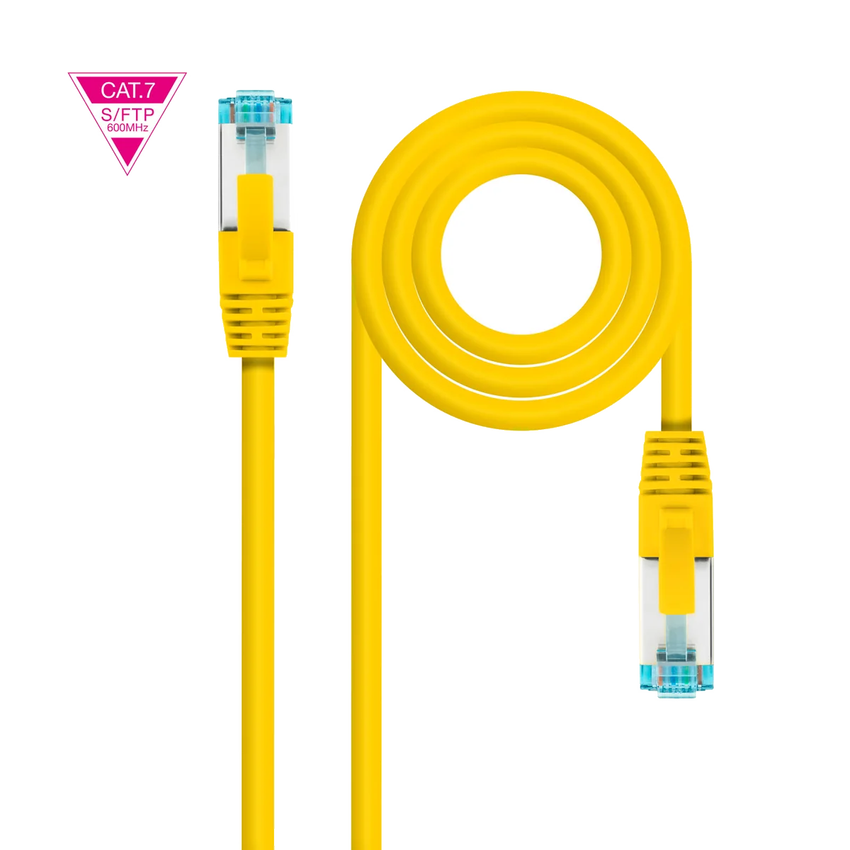 Nanocable 10.20.1702-Y câble de réseau Jaune 2 m Cat7 SF/UTP (S-FTP)