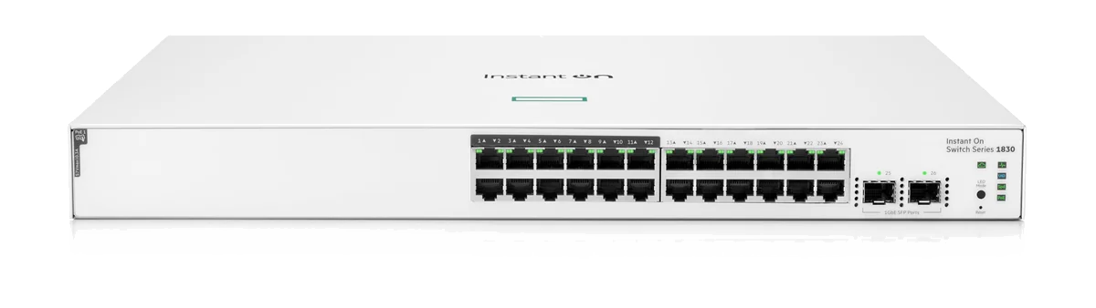 Switch réseau Ethernet HPE Aruba Instant On 1830 - 24 ports + 2x SFP