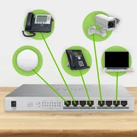 Zyxel GS1008HP Non-géré Gigabit Ethernet (10/100/1000) Connexion Ethernet, supportant l'alimentation via ce port (PoE) Gris - 7