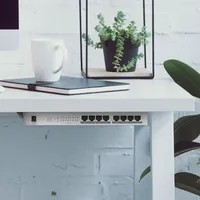 Zyxel GS1008HP Non-géré Gigabit Ethernet (10/100/1000) Connexion Ethernet, supportant l'alimentation via ce port (PoE) Gris - 8