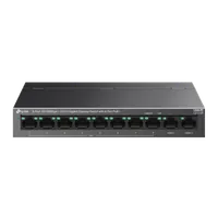TP-Link LS1210P commutateur réseau Non-géré L2 Gigabit Ethernet (10/100/1000) Connexion Ethernet, supportant l'alimentation via ce port (PoE) Bureau Noir