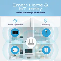 Keenetic Hero 4G+ Modem-routeur 4G+ Wi-Fi 6 maillé AX1800 avec commutateur intelligent Gigabit 4 ports et port USB 3.0 - 5