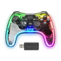 Mars Gaming MGP-24 Noir, Transparent RF Manette de jeu Android, MAC, PC, PlayStation 4, Playstation 3, Xbox 360 - 5