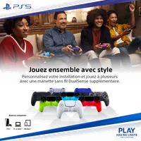 Sony Manette sans fil DualSense – Midnight Black - 5