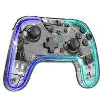 Manette de jeu sans fil Spirit Of Gamer Pulse Bluetooth RGB (Transparent)