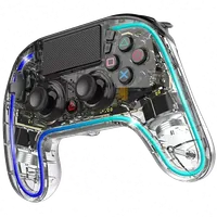 Manette de jeu sans fil Spirit Of Gamer Pulse Bluetooth RGB (Transparent) - 3