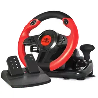 Kit Volant + Pédalier Spirit Of Gamer Race Wheel Pro 1 (Noir/Rouge)