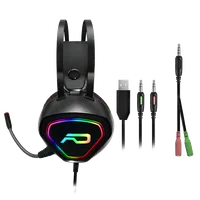 Casque Gamer filaire Advance GTA 240 RGB (Noir)