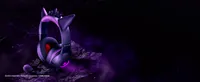 Casque Gamer Razer Kraken Kitty V2 Pokemon Gengar (Violet) - 2