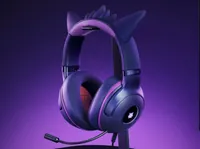Casque Gamer Razer Kraken Kitty V2 Pokemon Gengar (Violet) - 3