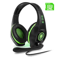 Casque Gamer filaire Spirit of Gamer Pro H3 Xbox Edition (Noir/Vert)