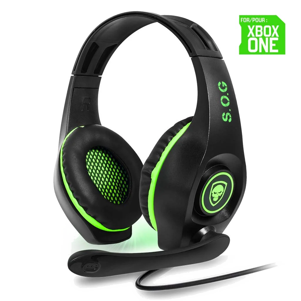Casque Gamer filaire Spirit of Gamer Pro H3 Xbox Edition (Noir/Vert)