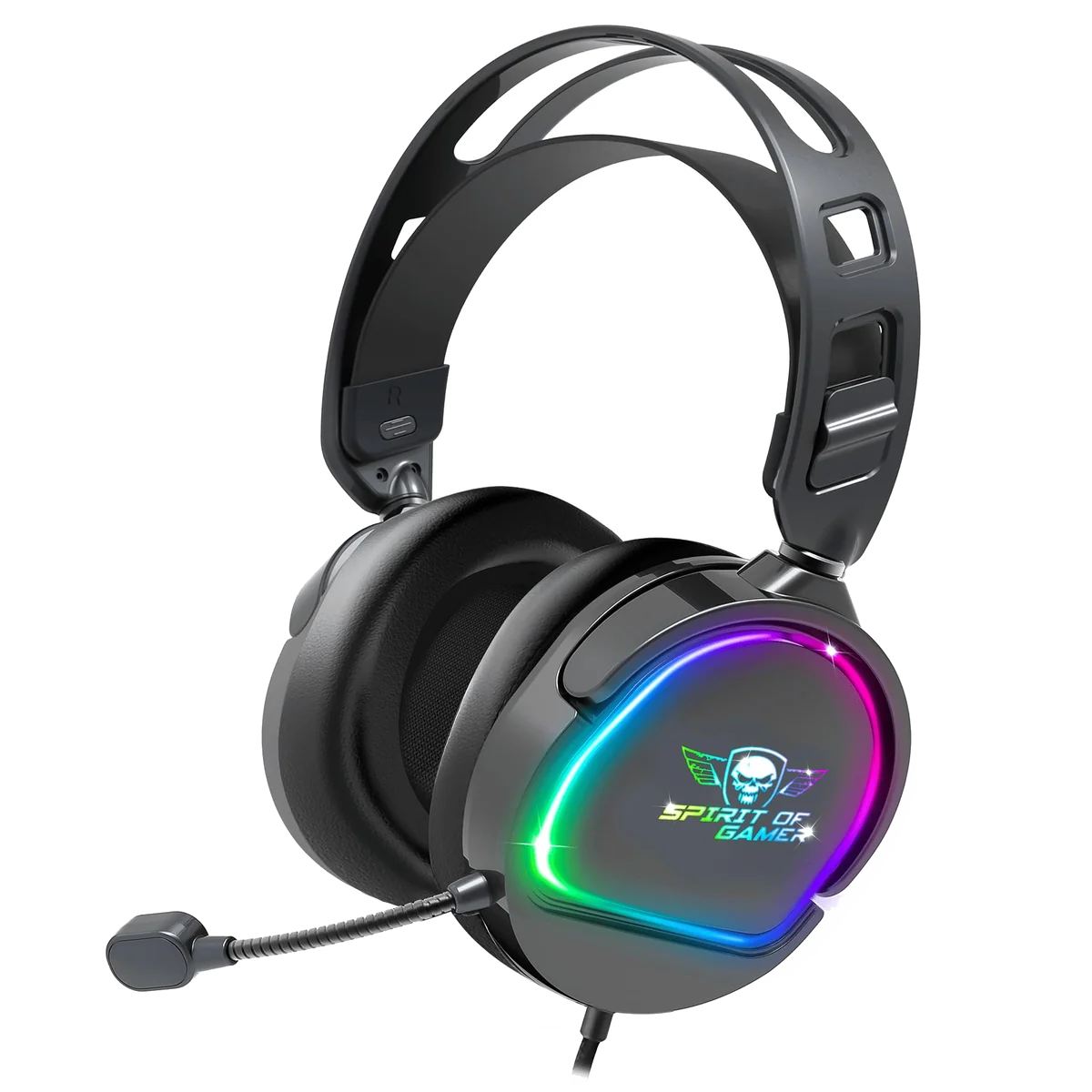 Casque Gamer filaire Spirit of Gamer Xpert H600 (Noir)