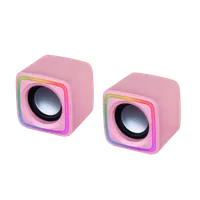 Mars Gaming MSCUBEP haut-parleur Rose Avec fil 8 W - 4