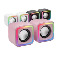 Mars Gaming MSCUBEP haut-parleur Rose Avec fil 8 W - 5