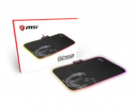 MSI AGILITY GD60 tapis de souris Tapis de souris de jeu Noir, Gris