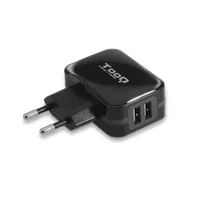 TooQ TQWC-1S02 chargeur d'appareils mobiles GPS, MP3, MP4, Téléphone portable, Consoles portables, Smartphone, Tablette Noir Secteur Intérieure